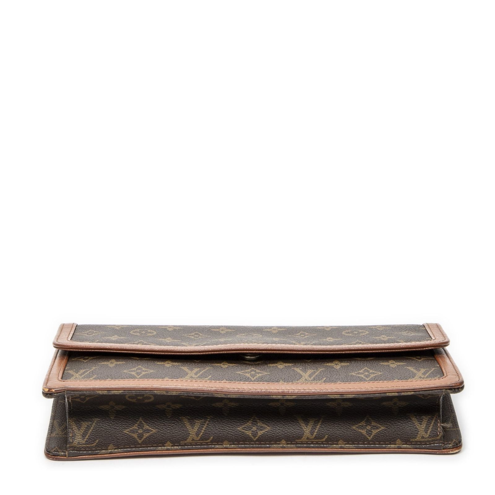 Louis Vuitton Pochette Brown Monogram Canvas — view 6