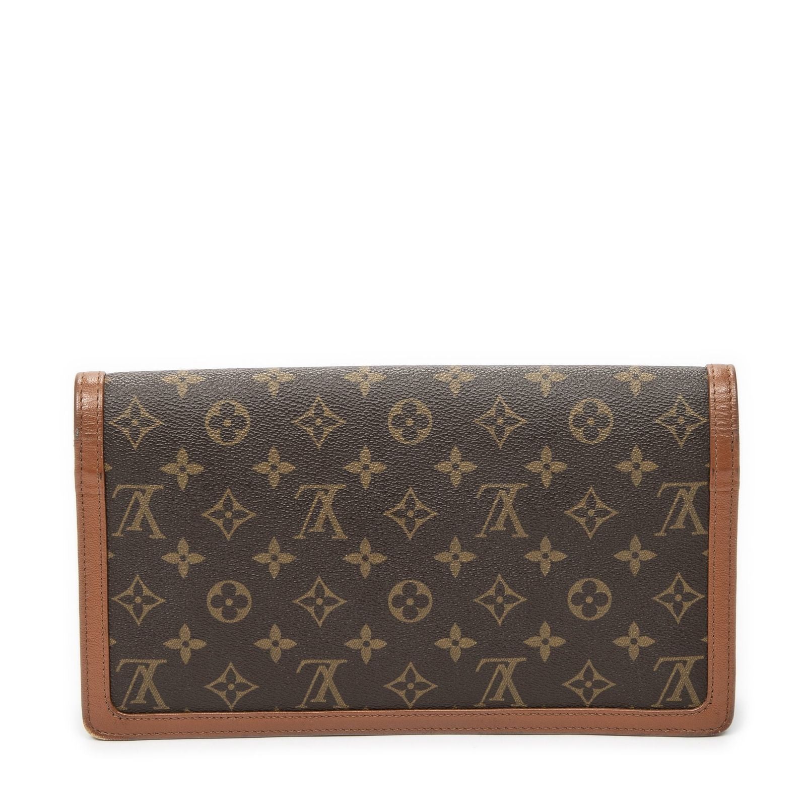 Louis Vuitton Pochette Brown Monogram Canvas — view 5