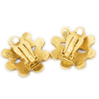 Chanel CC Logo Clip Type Earrings Gold Plated — view 2