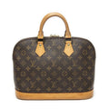 Louis Vuitton Alma Brown Monogram Canvas Handbag