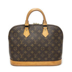 Louis Vuitton Alma Brown Monogram Canvas Handbag