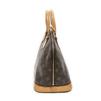 Louis Vuitton Alma Brown Monogram Canvas Handbag — view 3