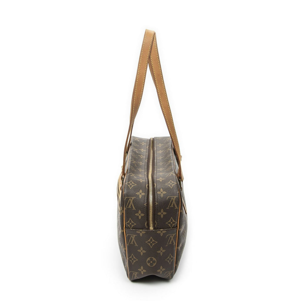 Louis Vuitton City Brown Monogram Canvas Shoulder — view 3