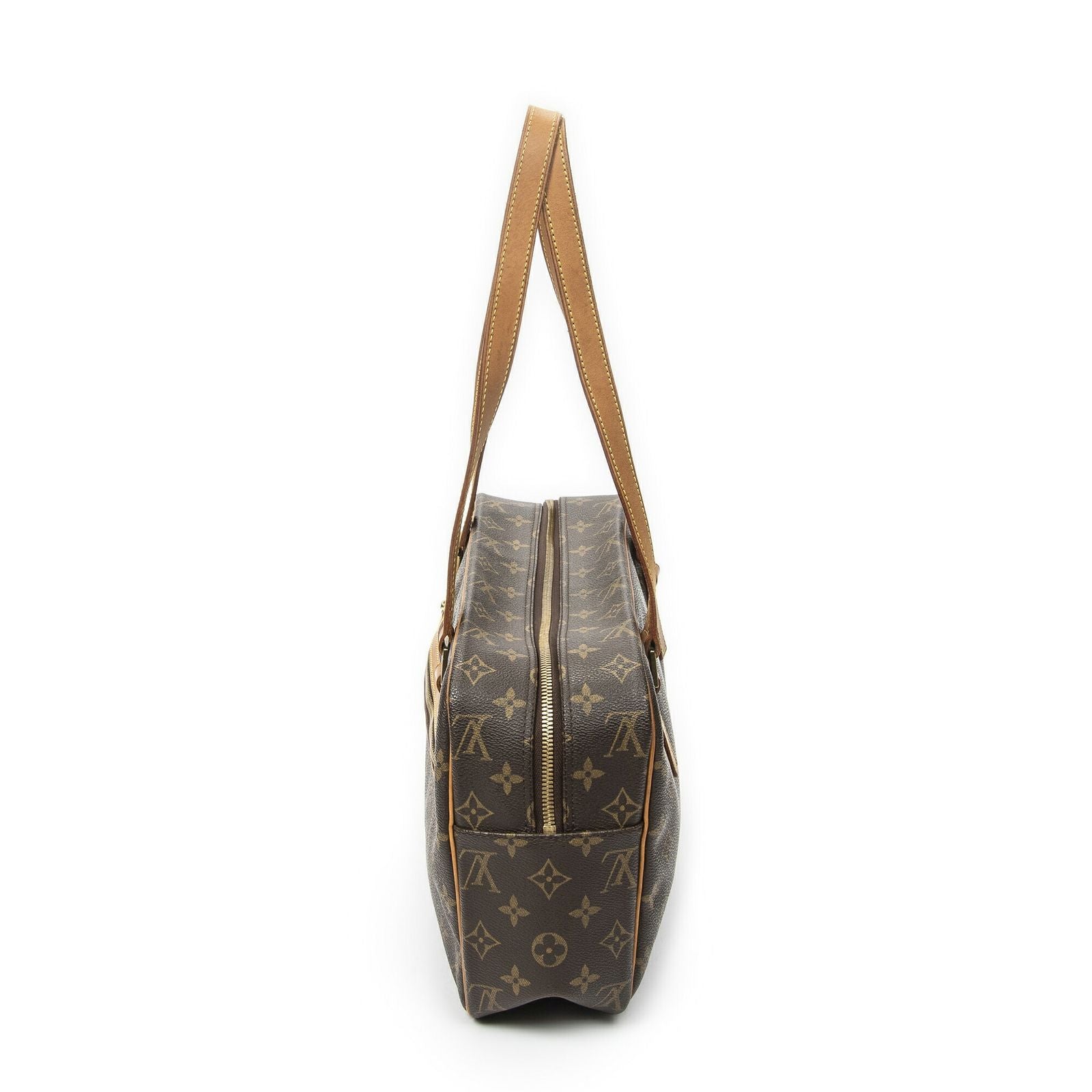 Louis Vuitton City Brown Monogram Canvas Shoulder — view 3