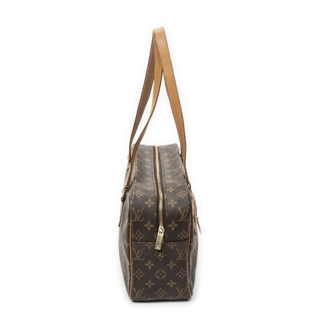 Louis Vuitton City Brown Monogram Canvas Shoulder — view 4