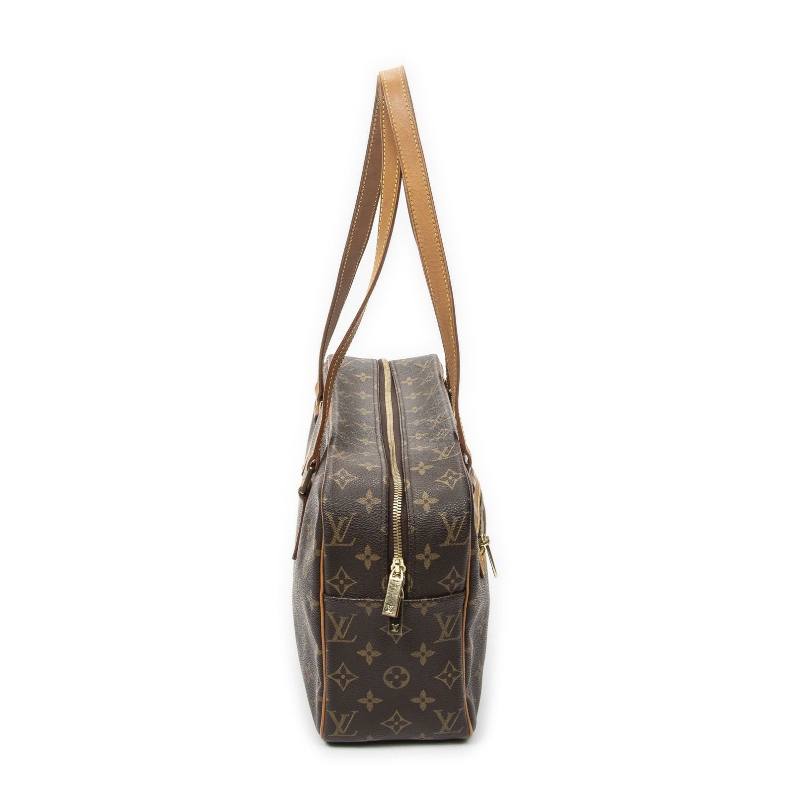 Louis Vuitton City Brown Monogram Canvas Shoulder — view 4
