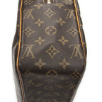 Louis Vuitton City Brown Monogram Canvas Shoulder — view 8