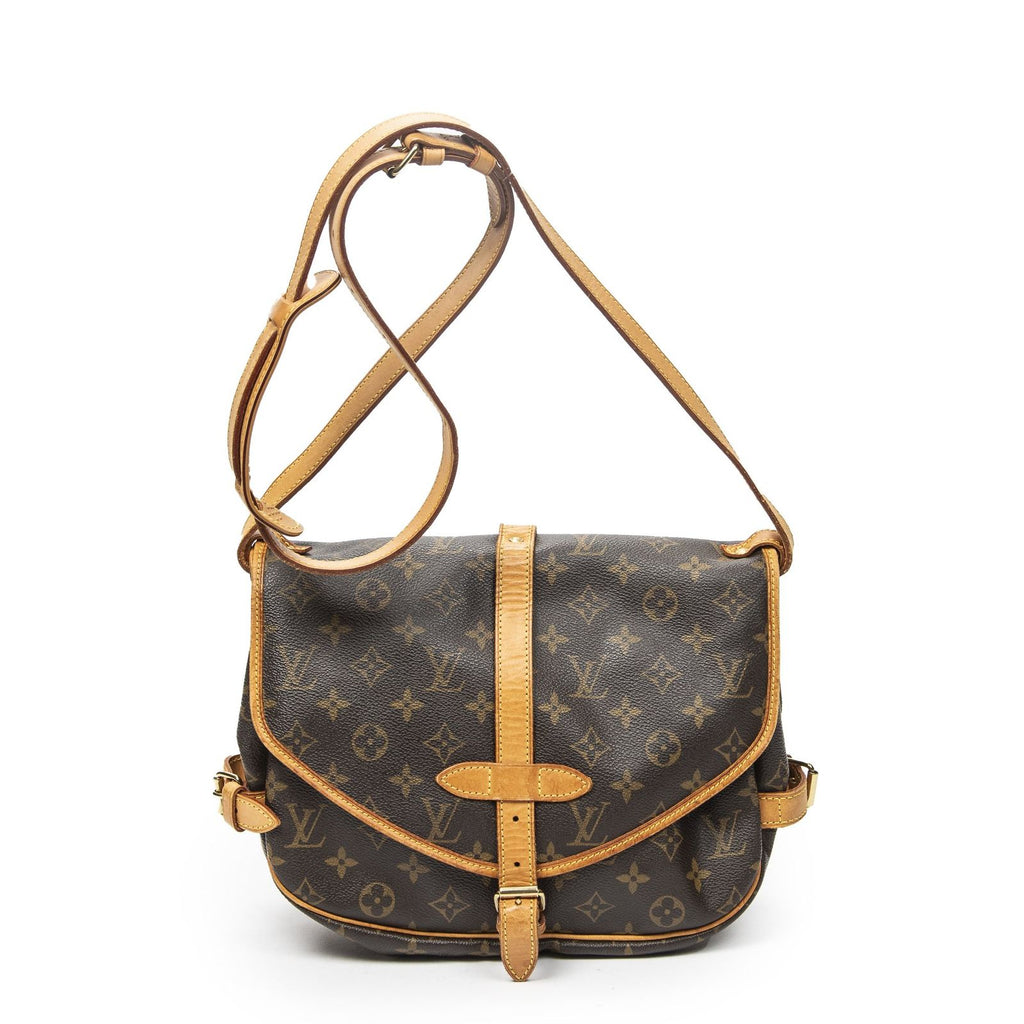 Louis Vuitton Saumur Brown Monogram Canvas