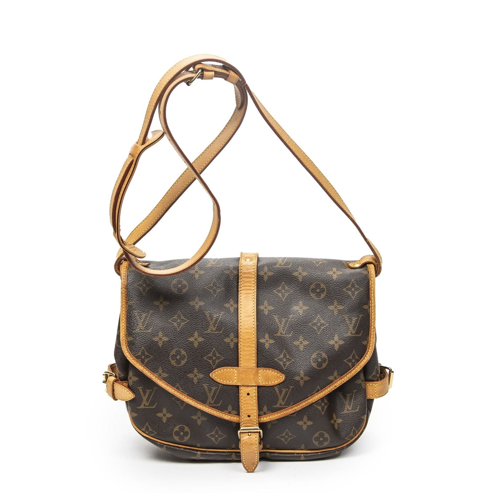 Louis Vuitton Saumur Brown Monogram Canvas