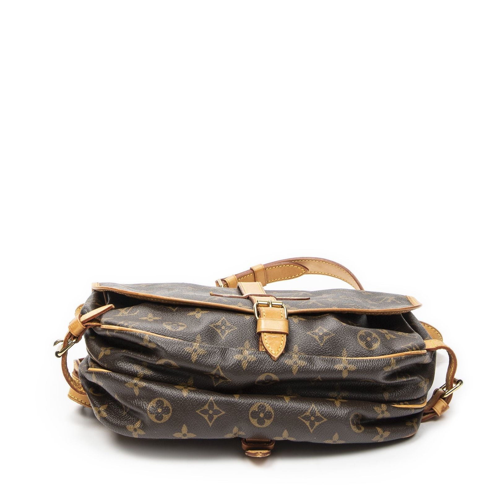 Louis Vuitton Saumur Brown Monogram Canvas — view 6