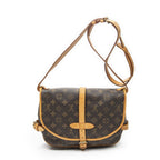 Louis Vuitton Saumur Brown Monogram Canvas — view 5