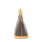 Louis Vuitton Alma Brown Monogram Canvas Handbag — view 3