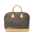 Louis Vuitton Alma Brown Monogram Canvas Handbag