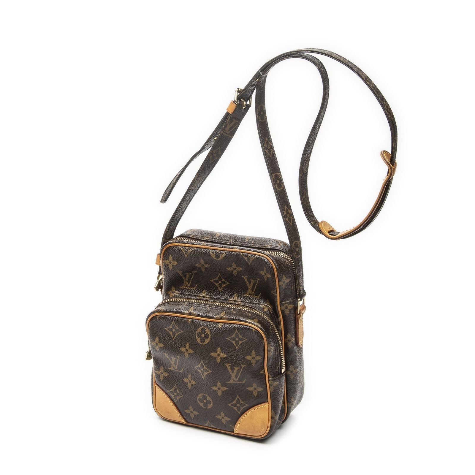Louis Vuitton Amazon Brown Monogram Canvas Crossbody — view 2