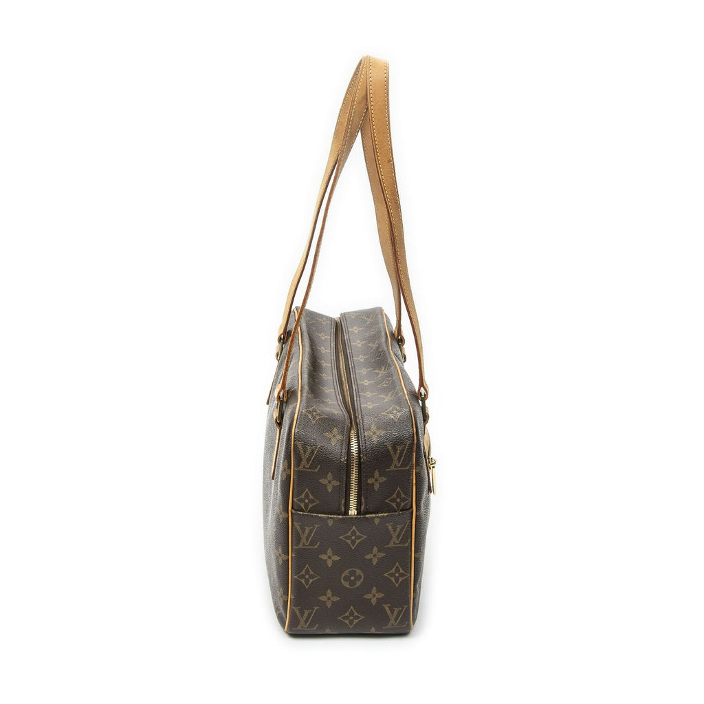 Louis Vuitton City Brown Monogram Canvas Shoulder — view 4
