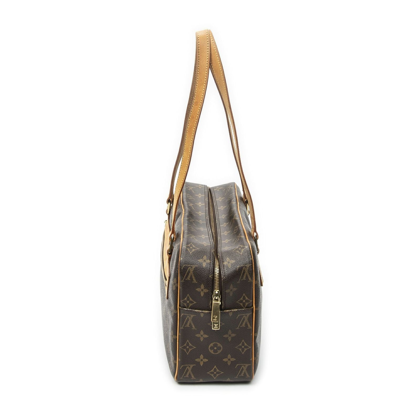 Louis Vuitton City Brown Monogram Canvas Shoulder — view 3