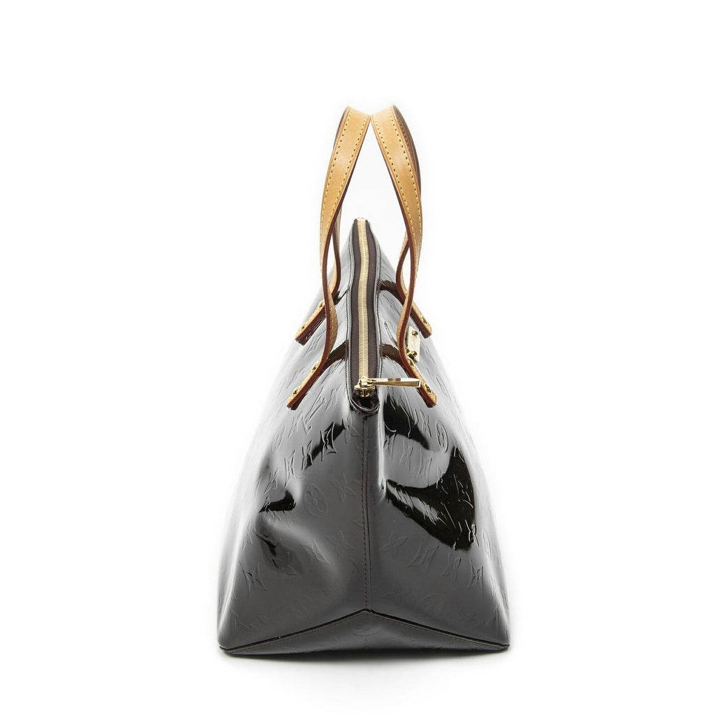 Louis Vuitton Bellevue Amarante Monogram Vernis Handbag — view 4