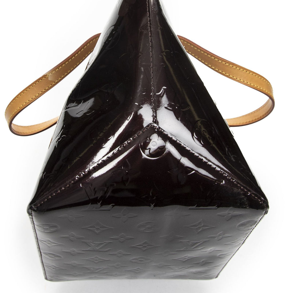 Louis Vuitton Bellevue Amarante Monogram Vernis Handbag — view 7