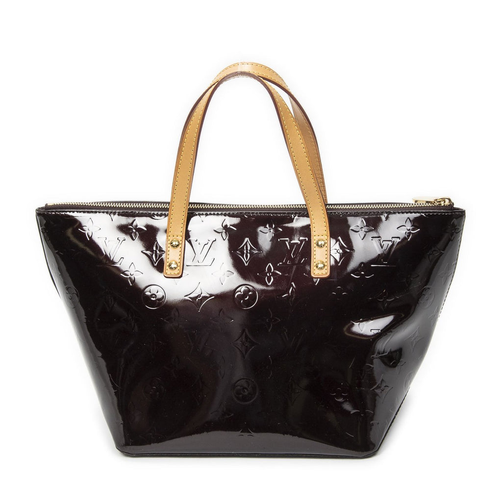 Louis Vuitton Bellevue Amarante Monogram Vernis Handbag — view 5