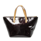 Louis Vuitton Bellevue Amarante Monogram Vernis Handbag — view 5