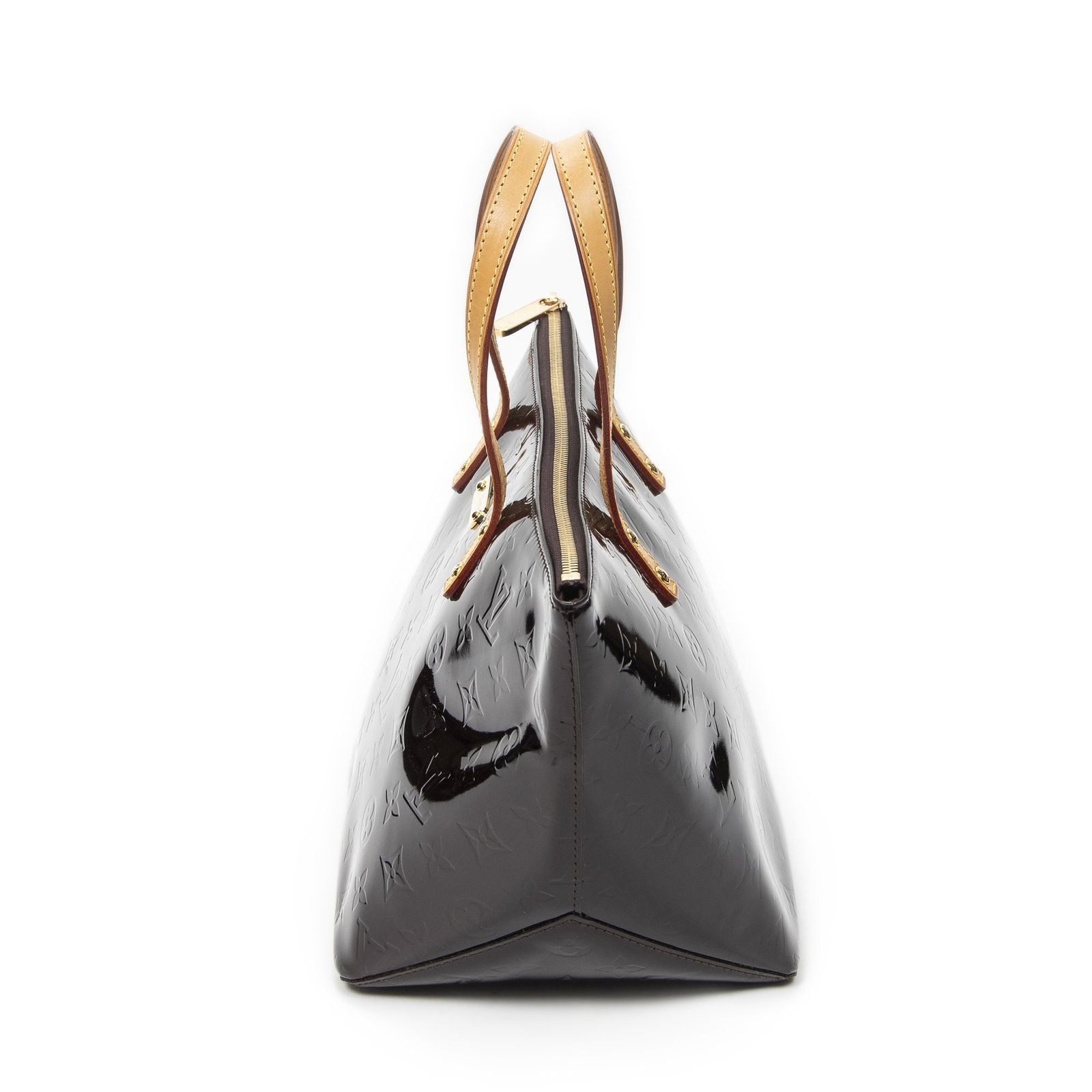 Louis Vuitton Bellevue Amarante Monogram Vernis Handbag — view 3