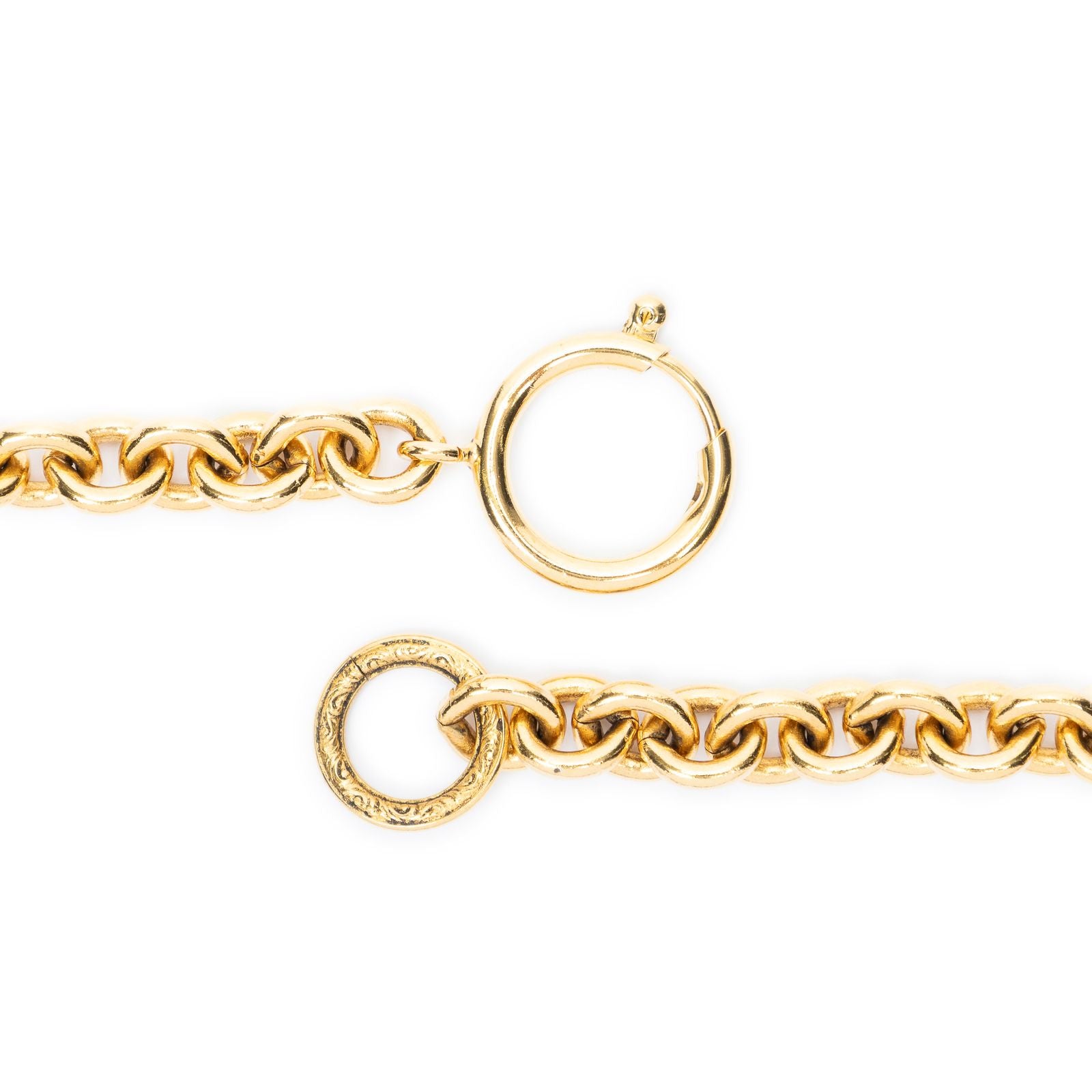 Chanel CC Oval Pendant — view 3