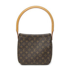 Louis Vuitton Looping Brown Monogram Canvas Shoulder — view 5