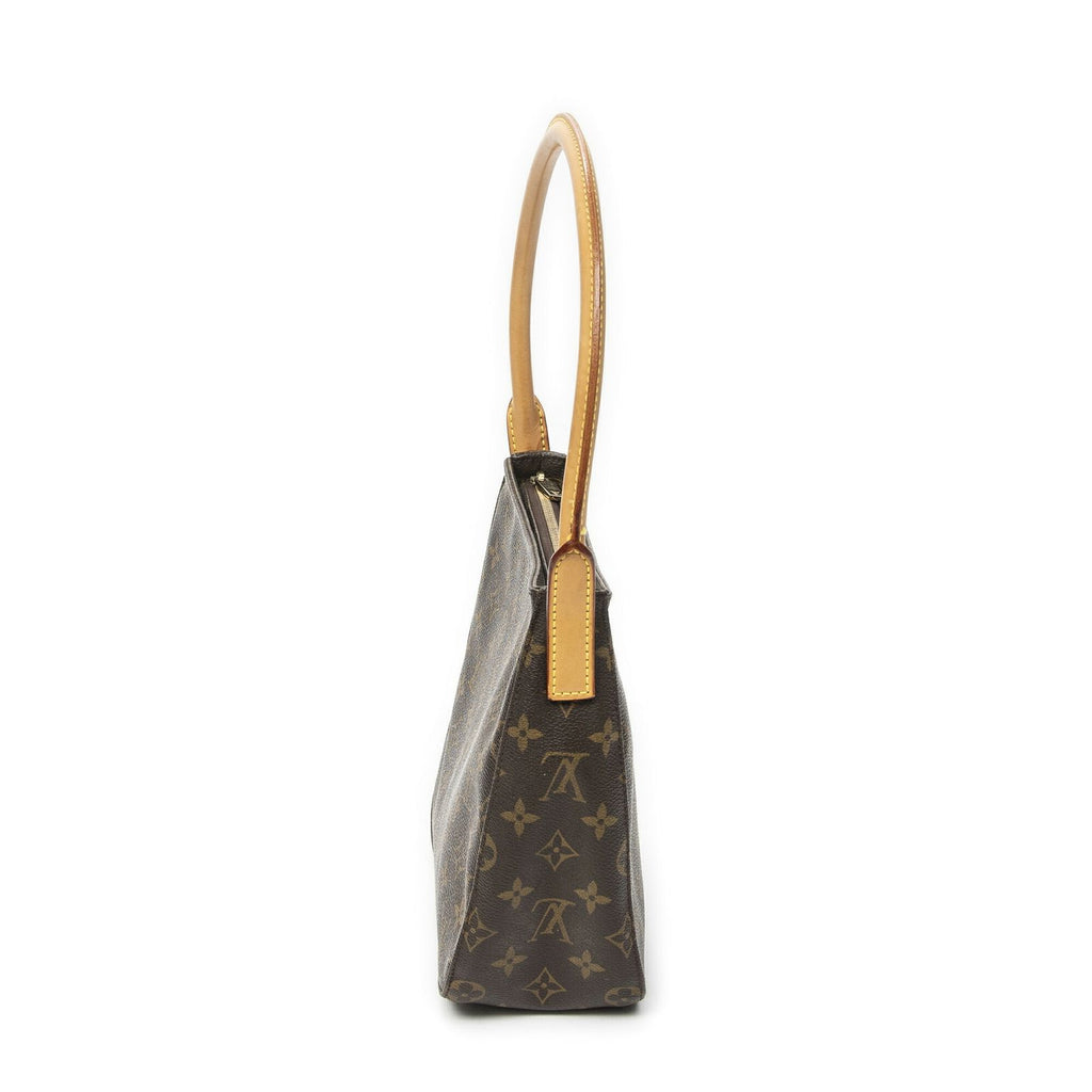 Louis Vuitton Looping Brown Monogram Canvas Shoulder — view 4