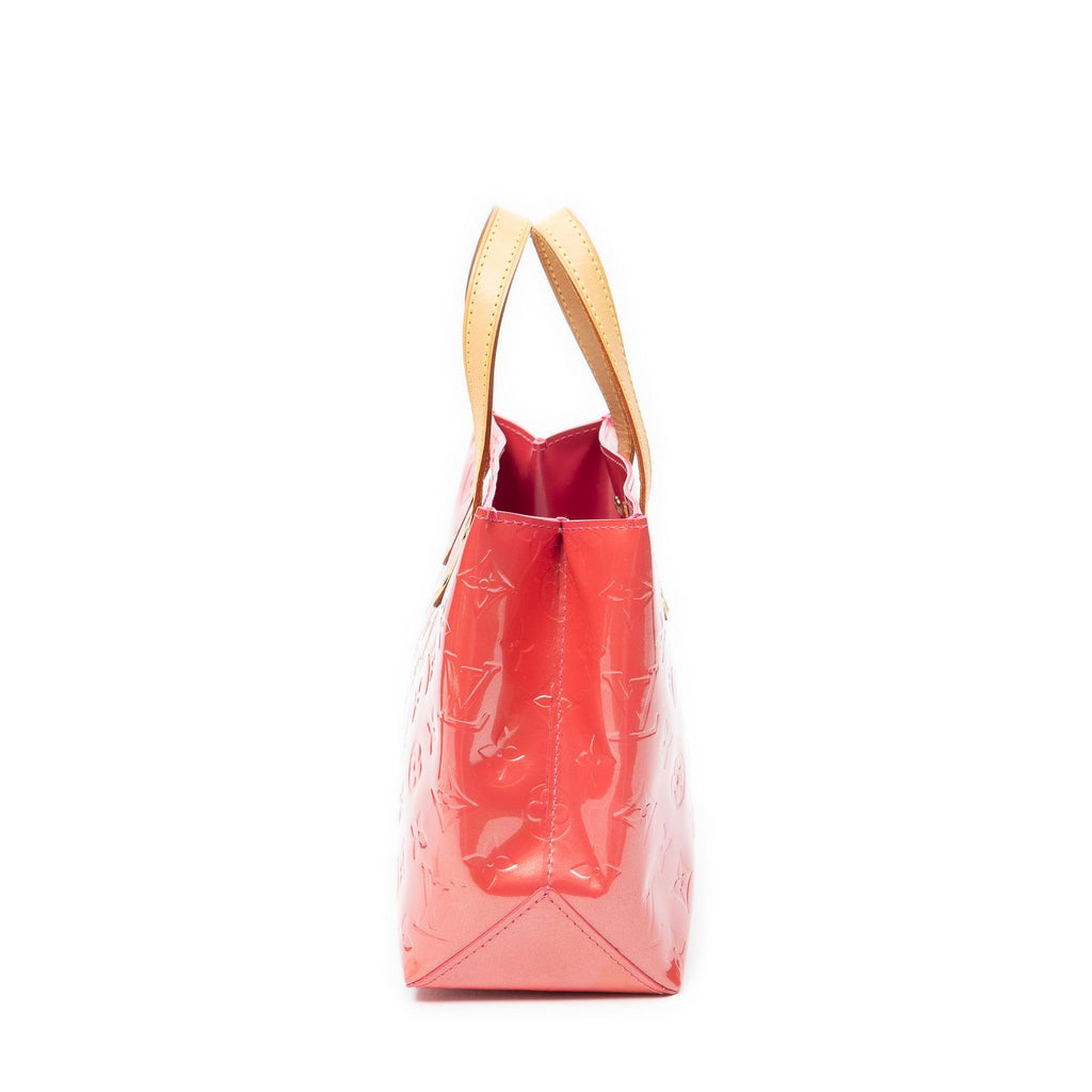 Louis Vuitton Tall Framboise Monogram Vernis Handbag — view 3