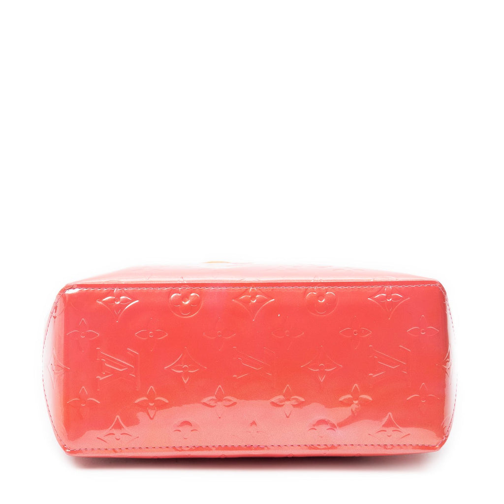 Louis Vuitton Tall Framboise Monogram Vernis Handbag — view 6