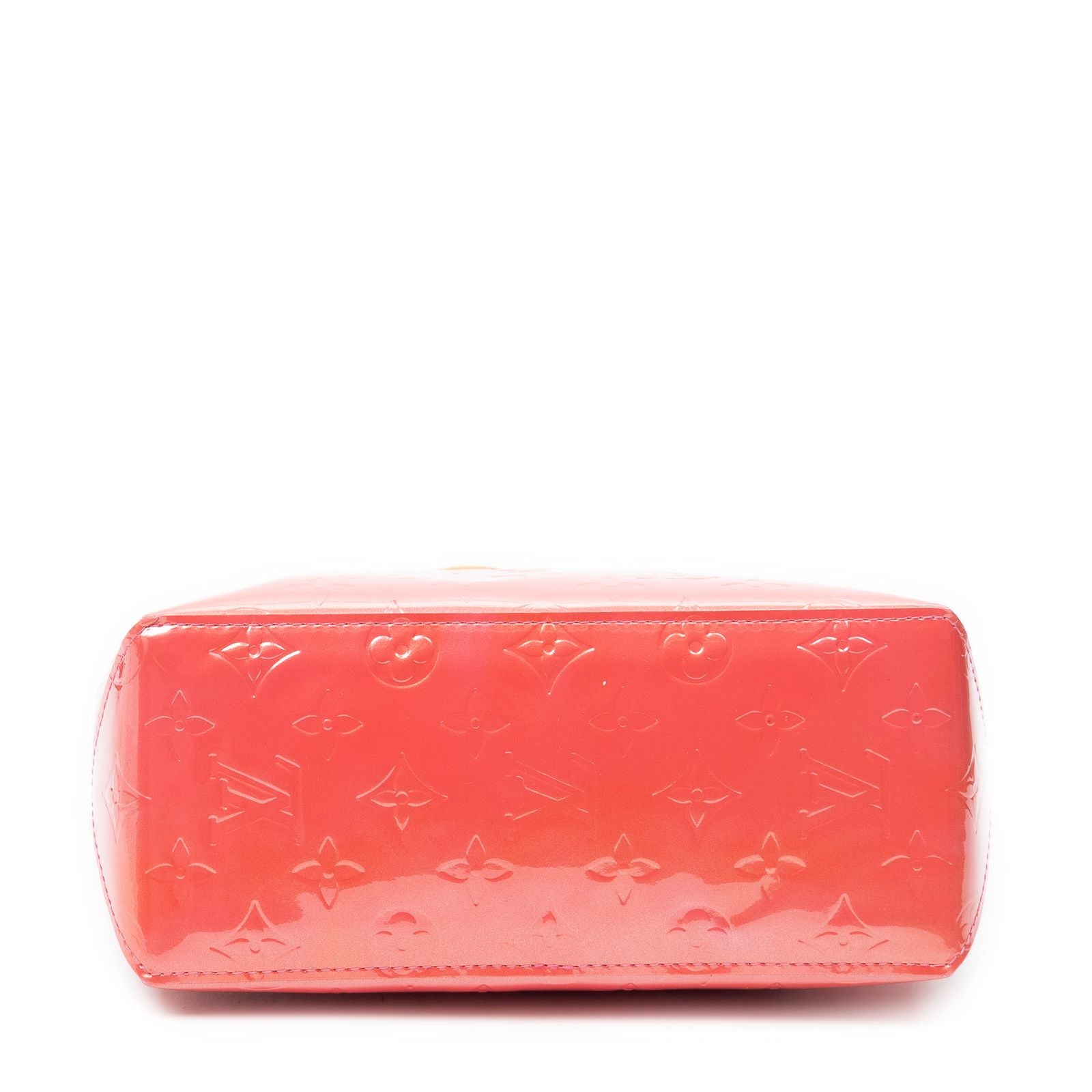 Louis Vuitton Tall Framboise Monogram Vernis Handbag — view 6