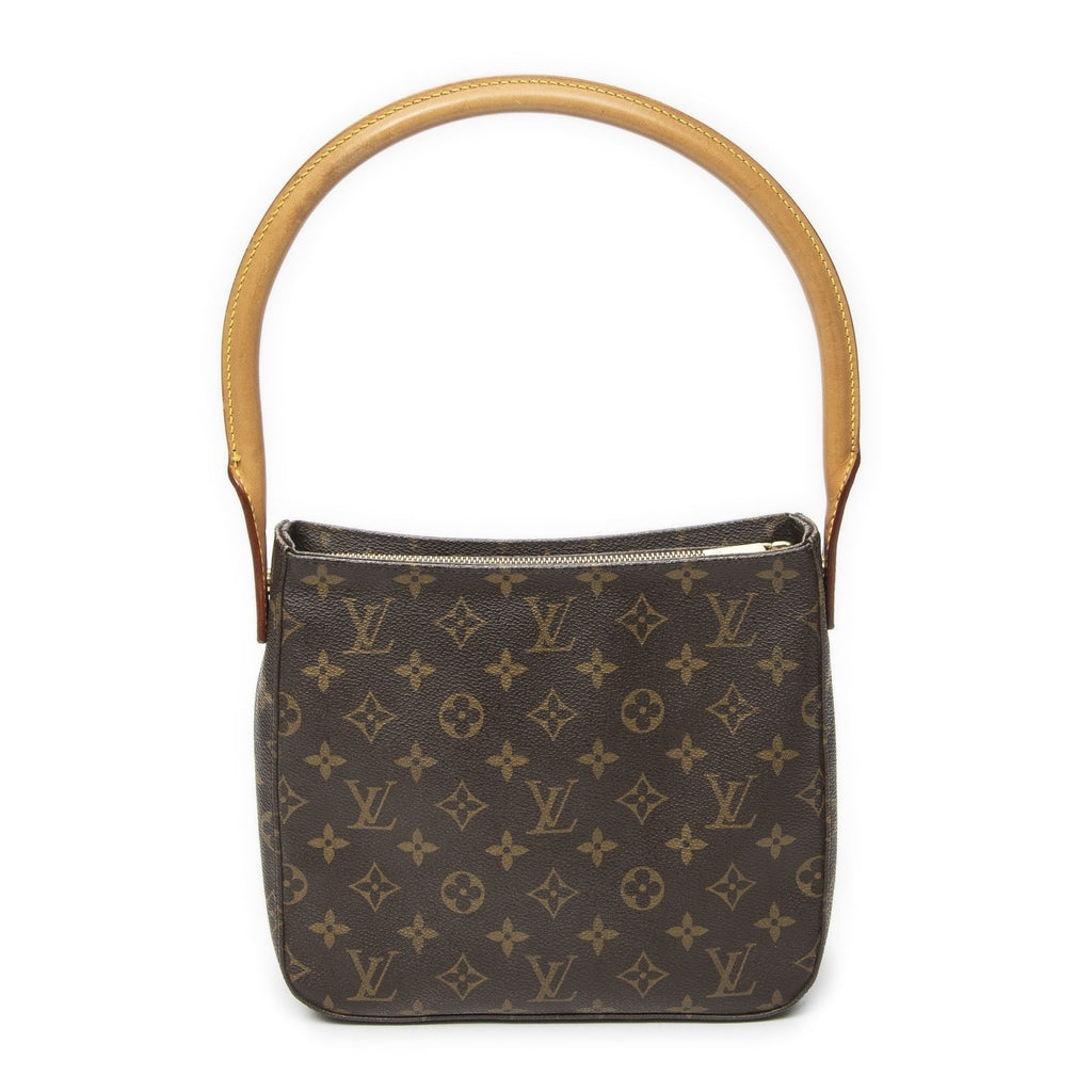 Louis Vuitton Looping Brown Monogram Canvas Shoulder