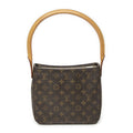 Louis Vuitton Looping Brown Monogram Canvas Shoulder