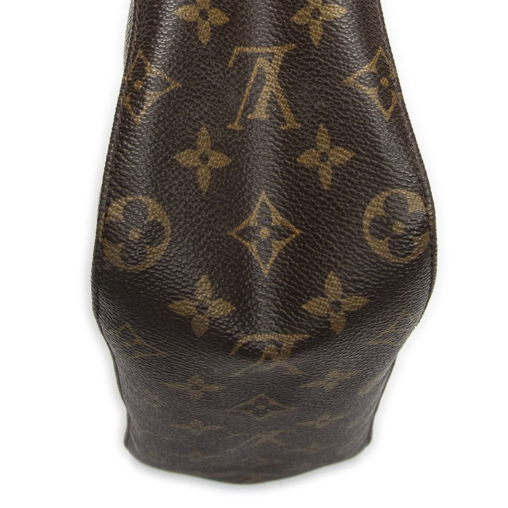 Louis Vuitton Looping Brown Monogram Canvas Shoulder — view 8