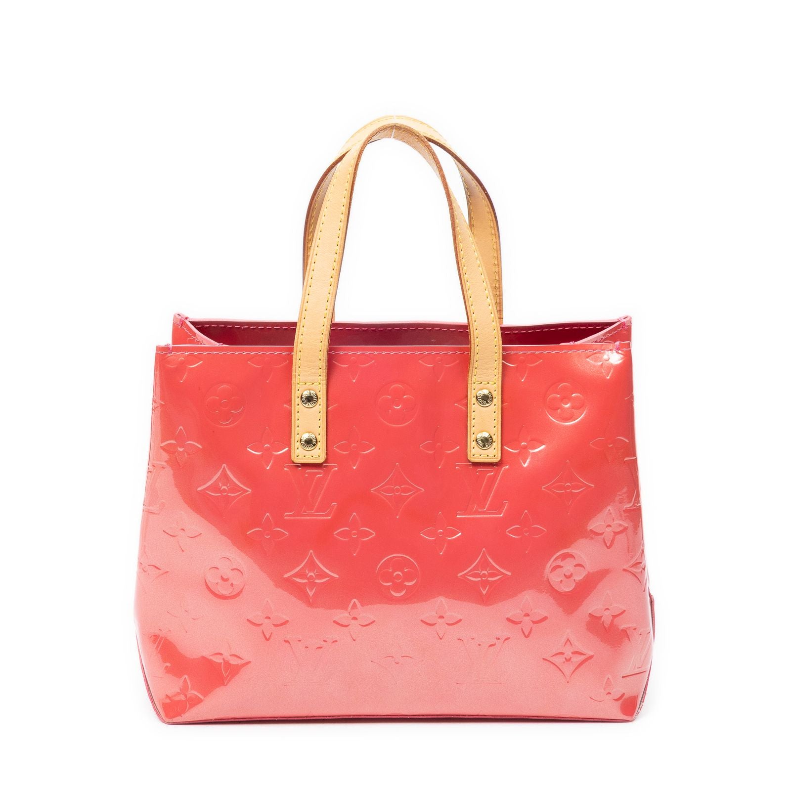 Louis Vuitton Tall Framboise Monogram Vernis Handbag — view 5