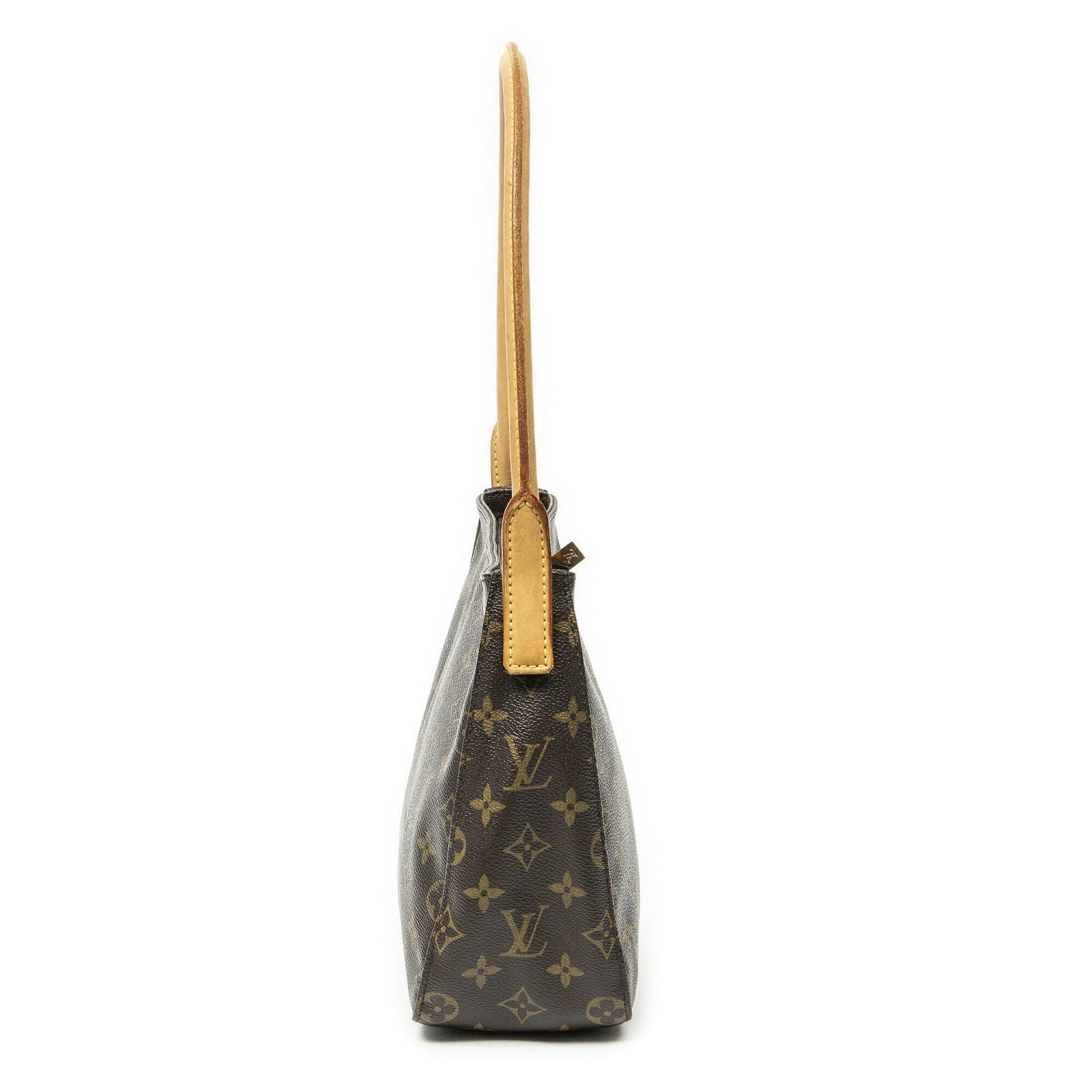 Louis Vuitton Looping Brown Monogram Canvas Shoulder — view 4