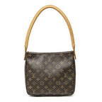 Louis Vuitton Looping Brown Monogram Canvas Shoulder
