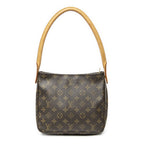 Louis Vuitton Looping Brown Monogram Canvas Shoulder — view 5