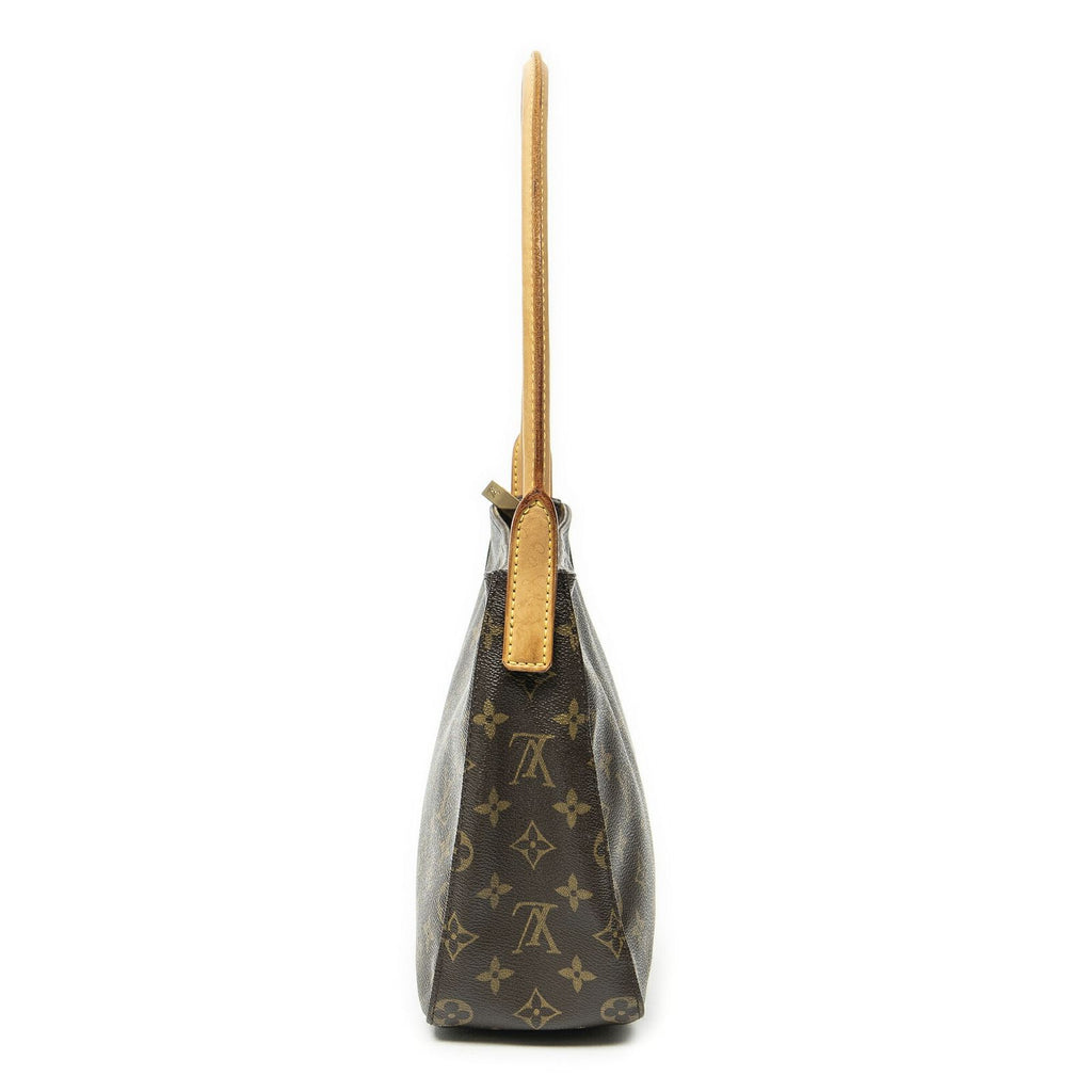 Louis Vuitton Looping Brown Monogram Canvas Shoulder — view 3