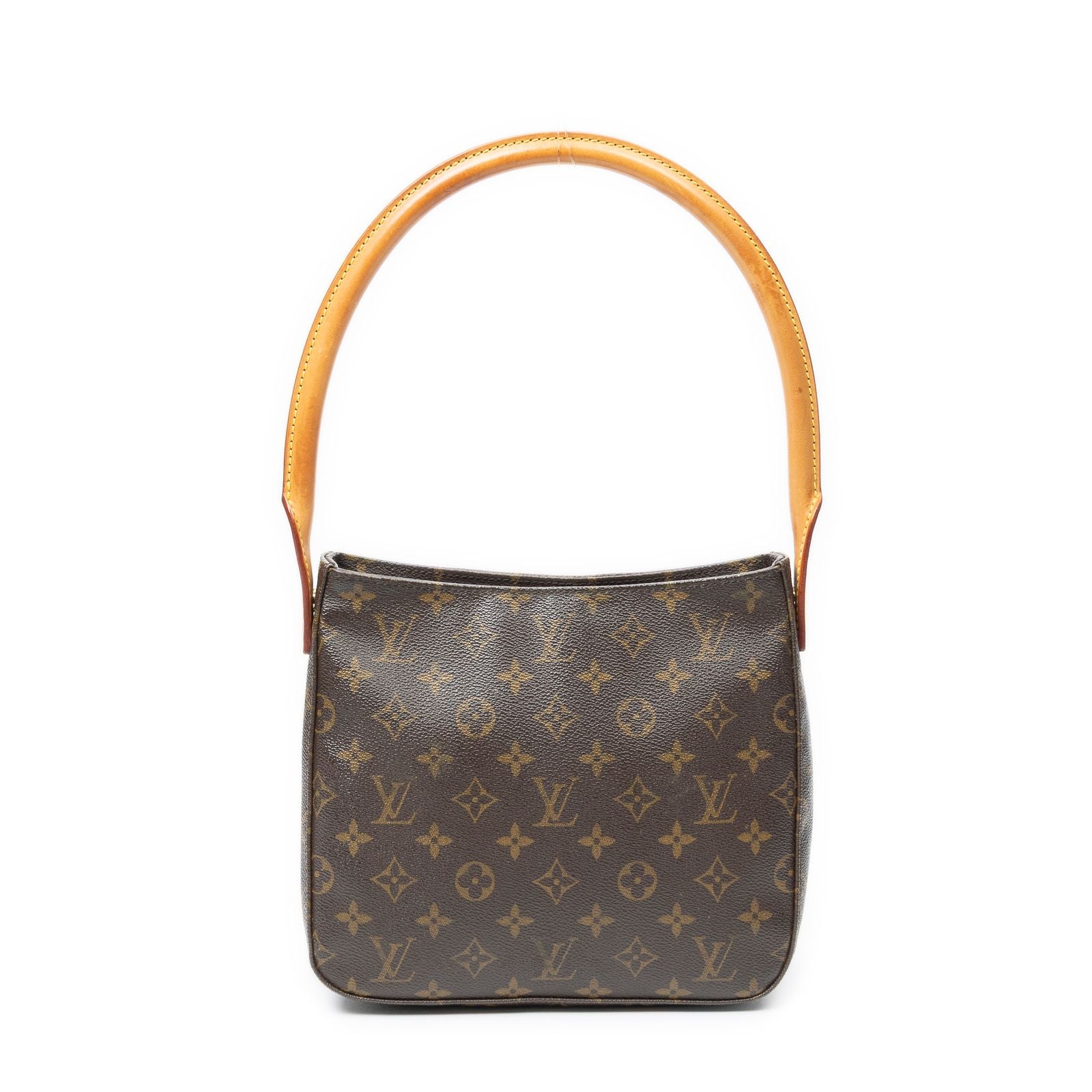 Louis Vuitton Looping Brown Monogram Canvas Shoulder
