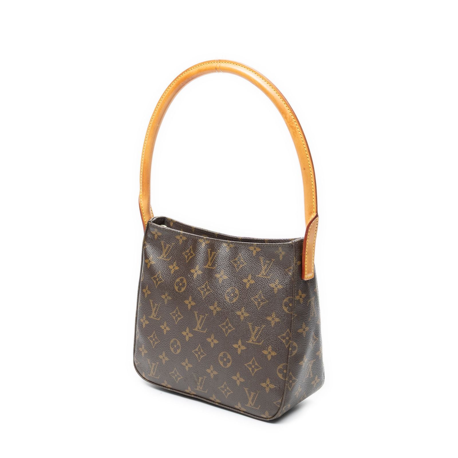 Louis Vuitton Looping Brown Monogram Canvas Shoulder — view 2