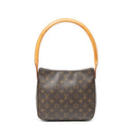 Louis Vuitton Looping Brown Monogram Canvas Shoulder — view 5