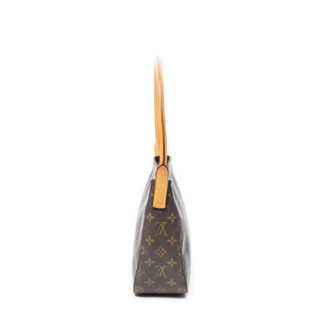 Louis Vuitton Looping Brown Monogram Canvas Shoulder — view 3
