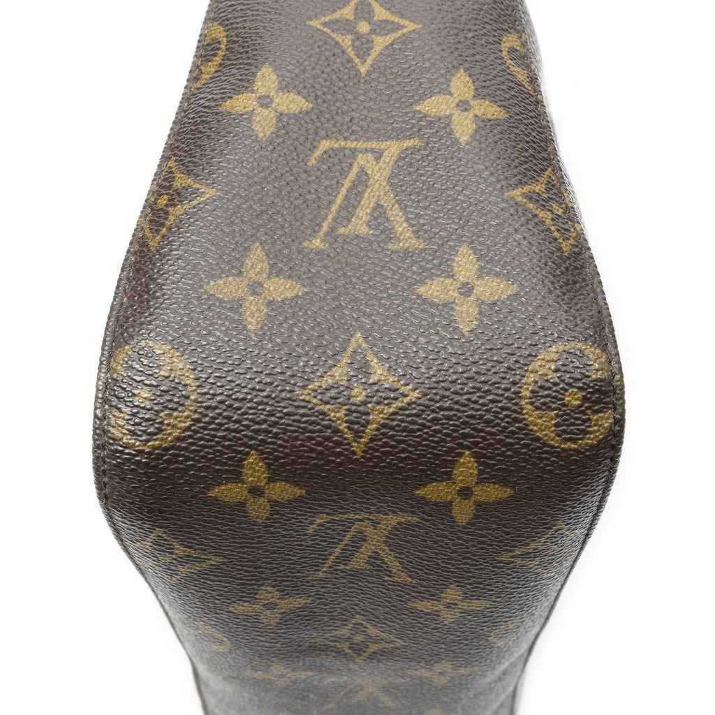 Louis Vuitton Looping Brown Monogram Canvas Shoulder — view 7