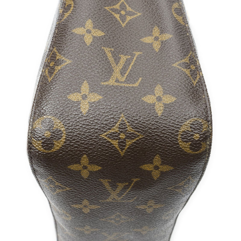 Louis Vuitton Looping Brown Monogram Canvas Shoulder — view 8