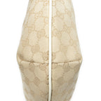 Gucci Half Moon Zip Messenger Beige Ivory GG Canvas — view 7