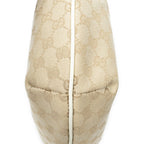 Gucci Half Moon Zip Messenger Beige Ivory GG Canvas — view 8
