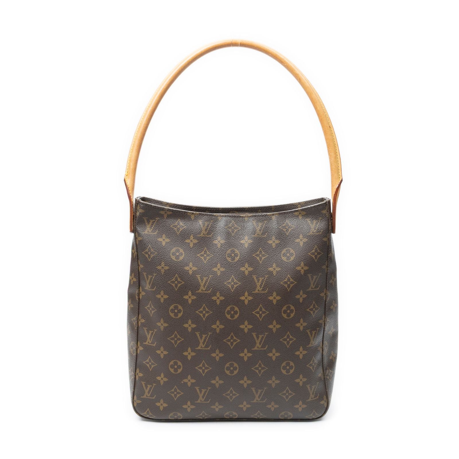 Louis Vuitton Looping Brown Monogram Canvas Shoulder