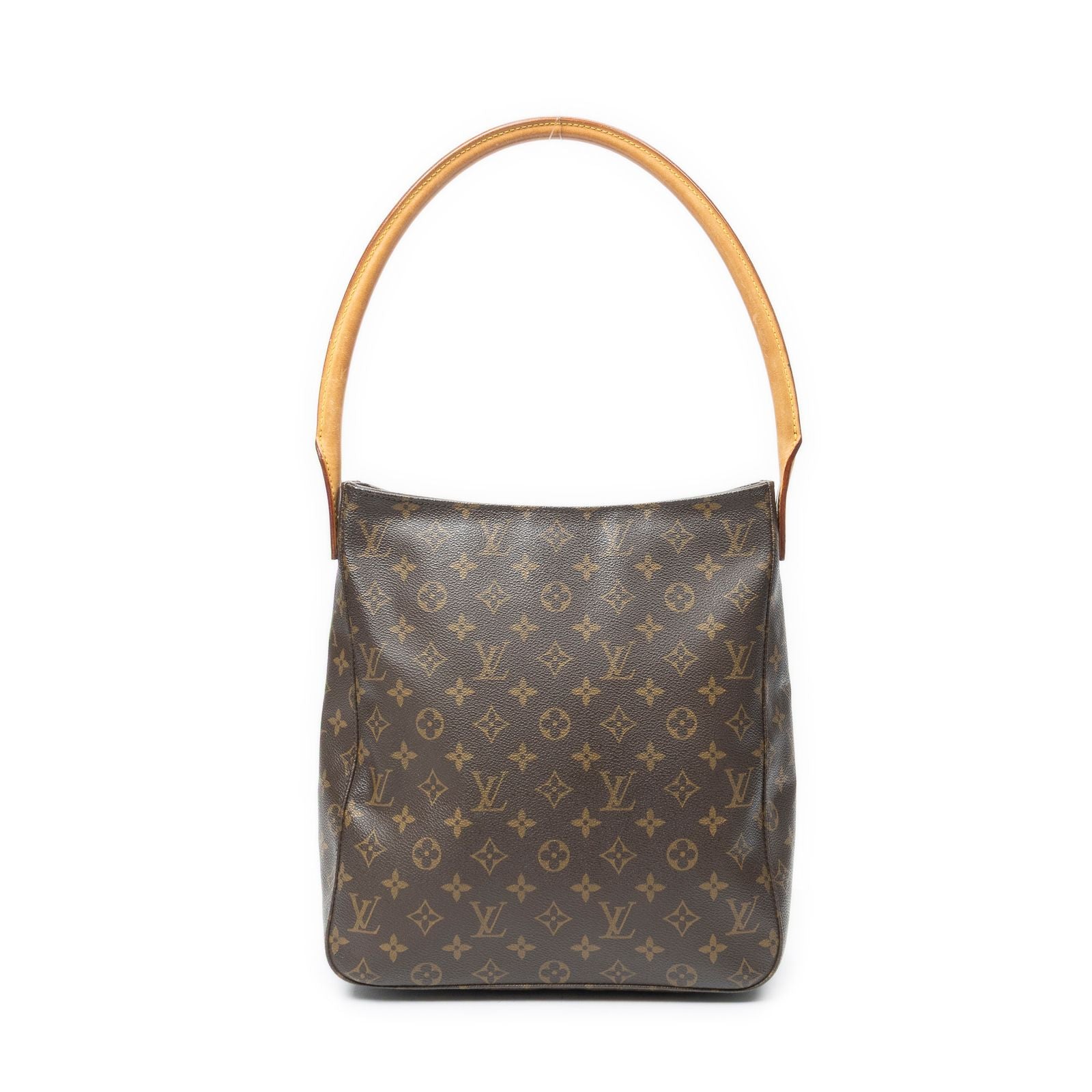 Louis Vuitton Looping Brown Monogram Canvas Shoulder — view 5