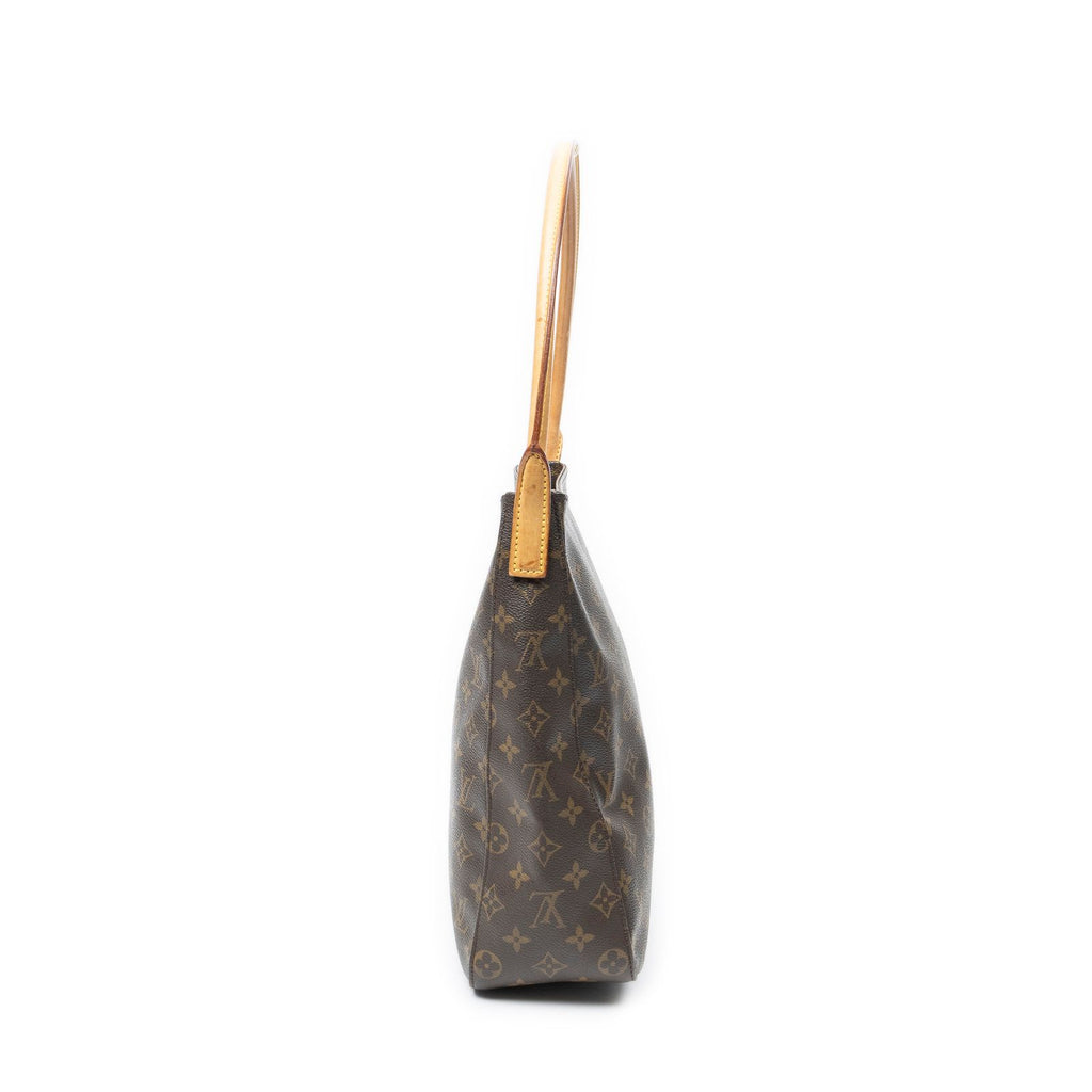 Louis Vuitton Looping Brown Monogram Canvas Shoulder — view 3